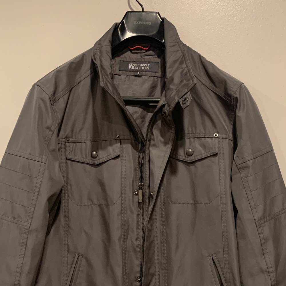 Kenneth Cole Reaction Men's Gray Jacket sz Small